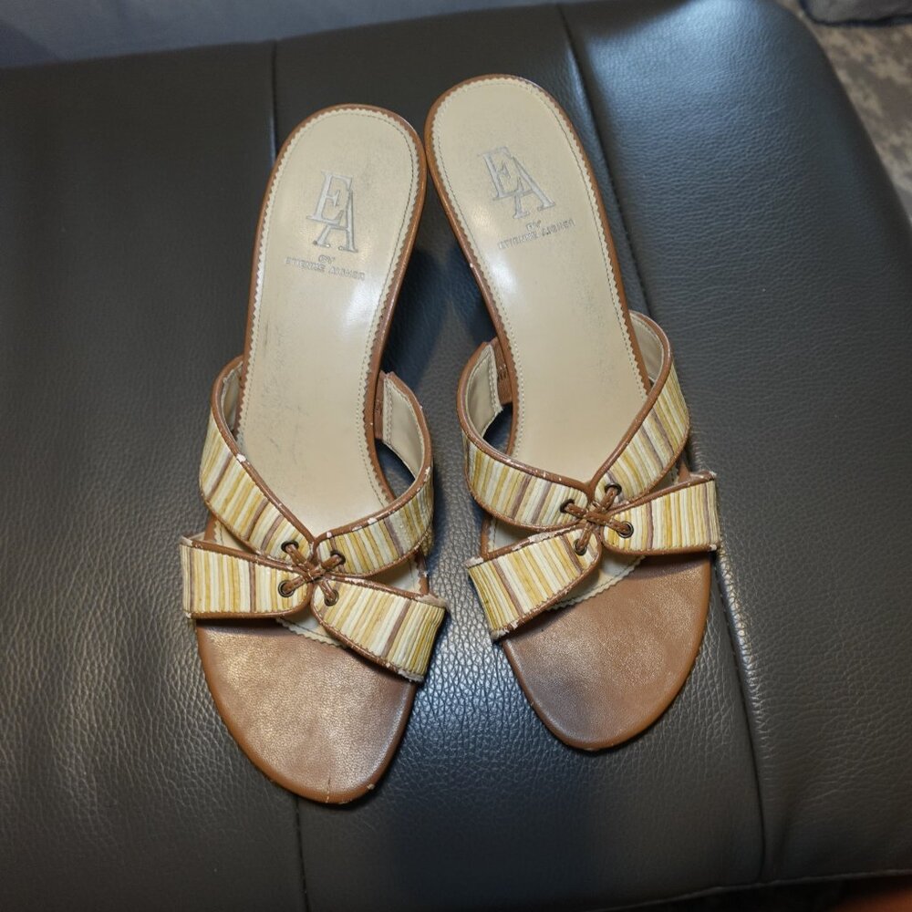 Etienne Aigner Kitten Heels Sandals